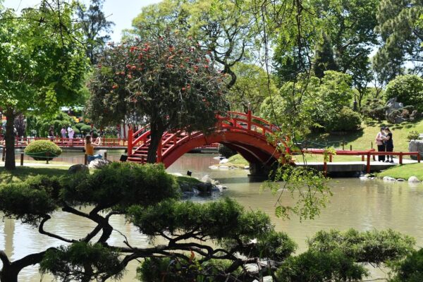 puentes del jardin japones
